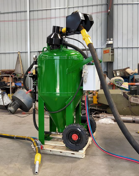 贵阳移动式喷砂机 户外施工效率翻倍